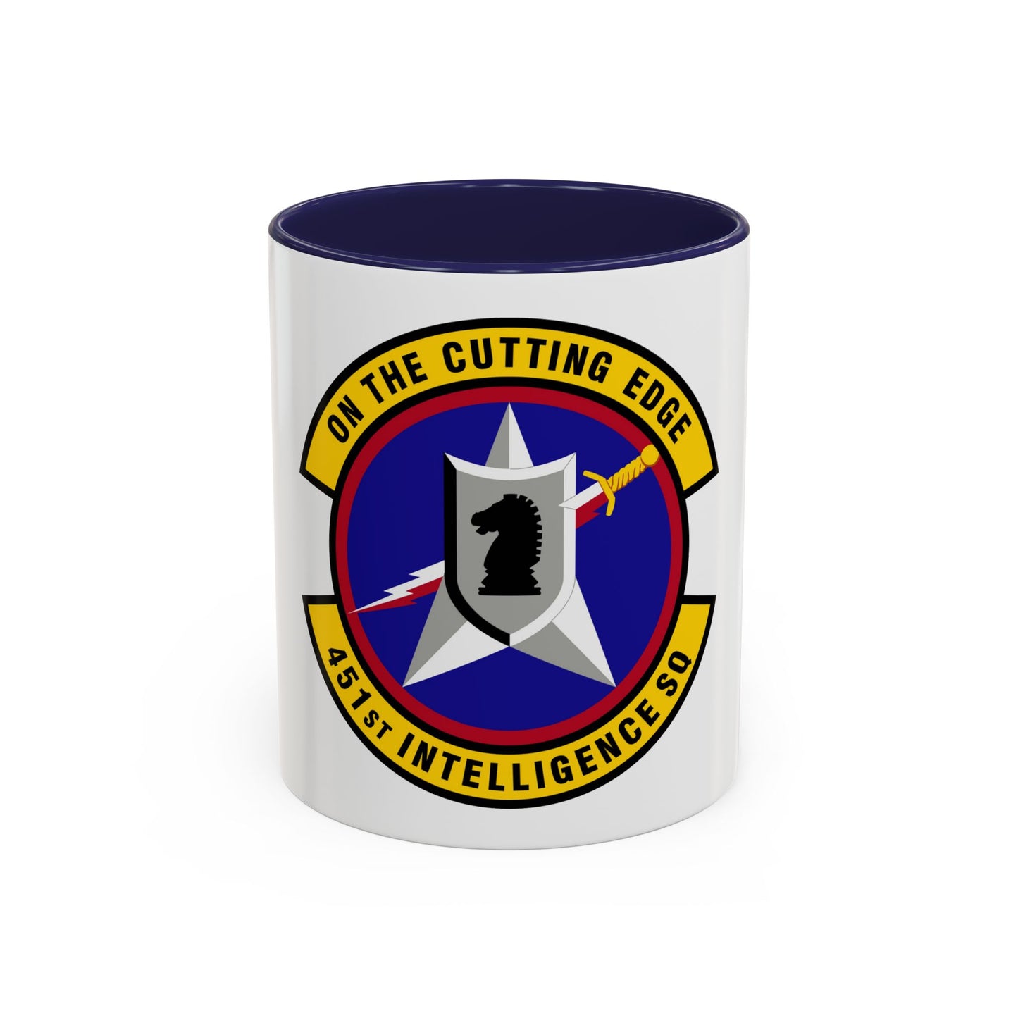 451 Intelligence Squadron ACC (U.S. Air Force) Accent Coffee Mug