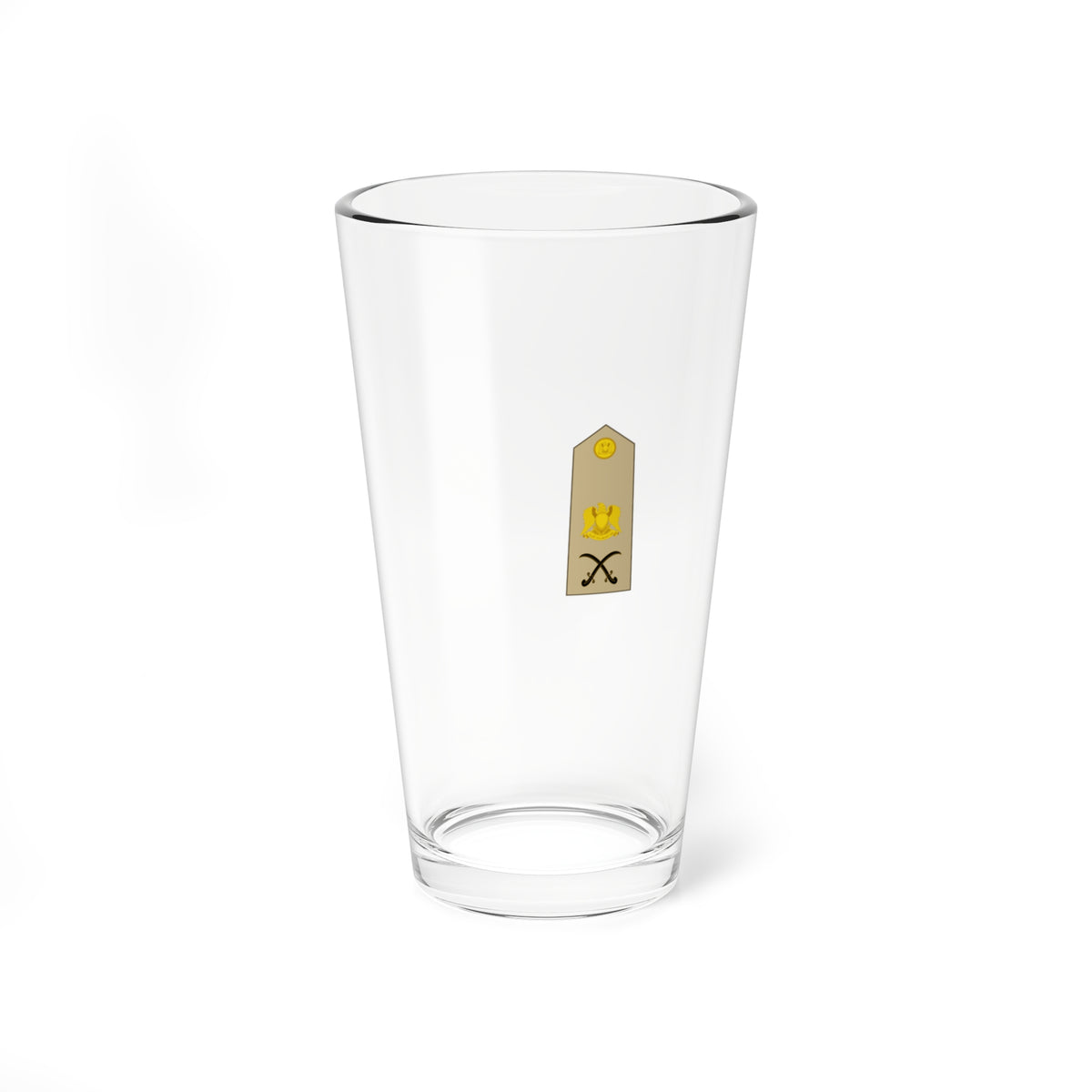 Libya Army OF 7 (Libya) (Military Rank) Pint Glass 16oz