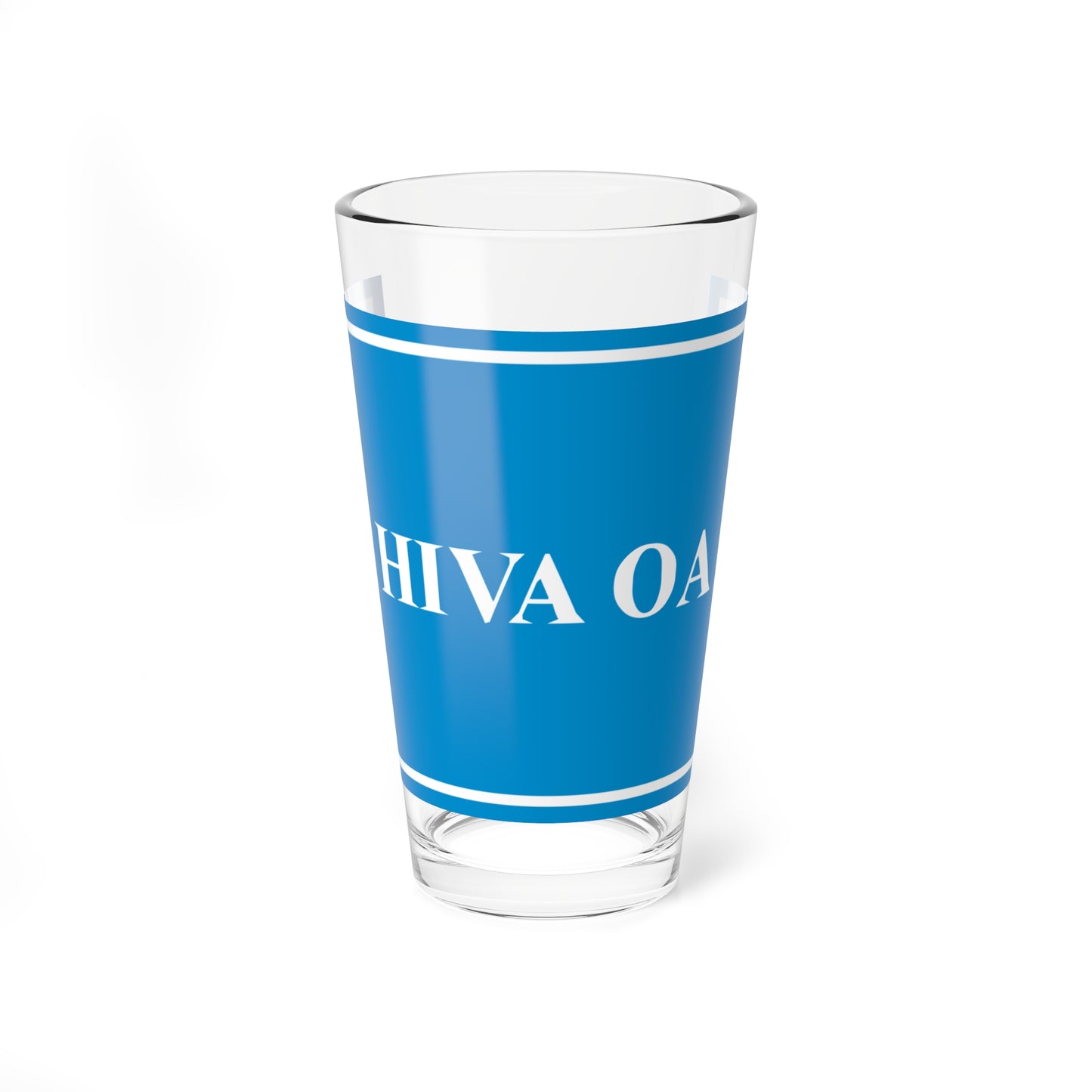 Flag of Hiva-Oa (France) Pint Glass 16oz