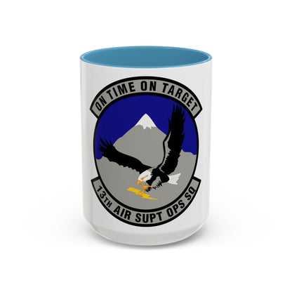 13 Air Support Operations Squadron ACC (U.S. Air Force) Accent Coffee Mug
