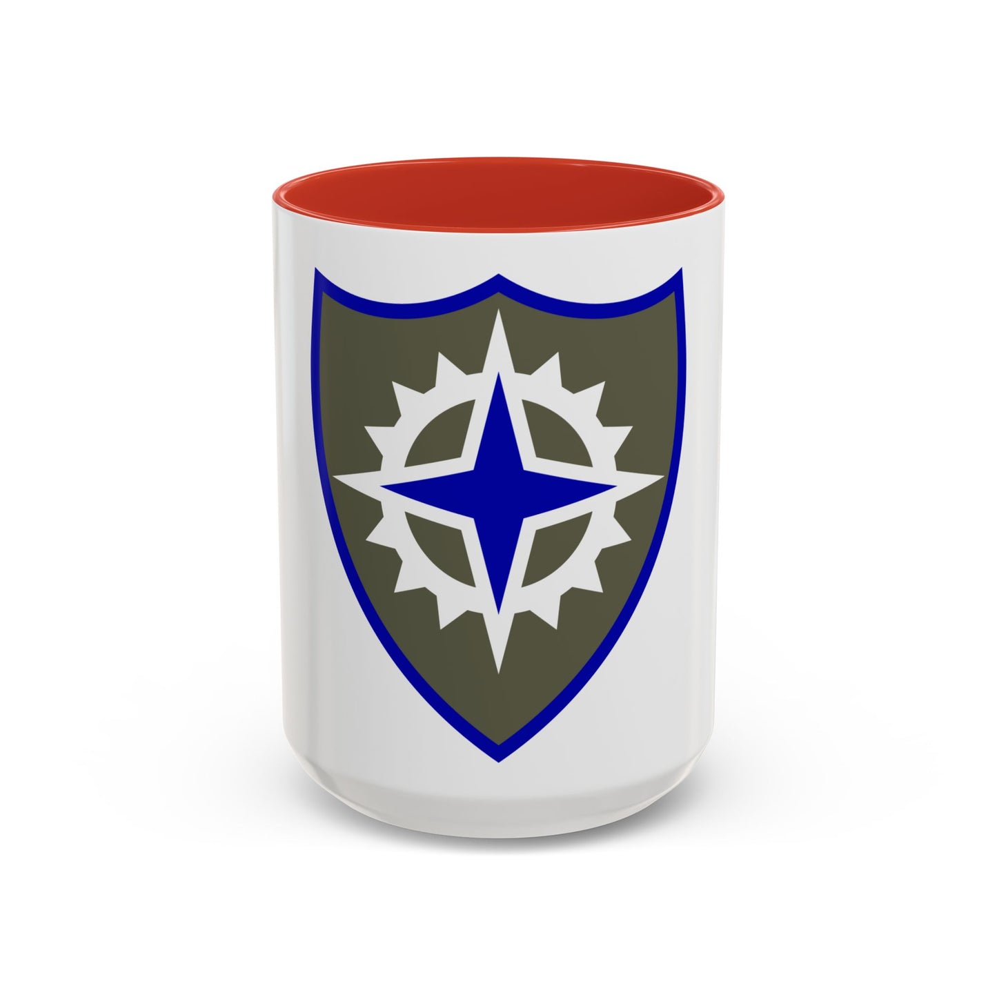 XVI Corps (U.S. Army) Accent Coffee Mug