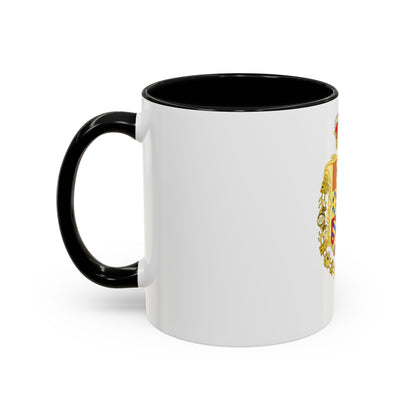 Royal Greater Coat of Arms of Spain (1761-1868 and 1874-1931) - Accent Coffee Mug