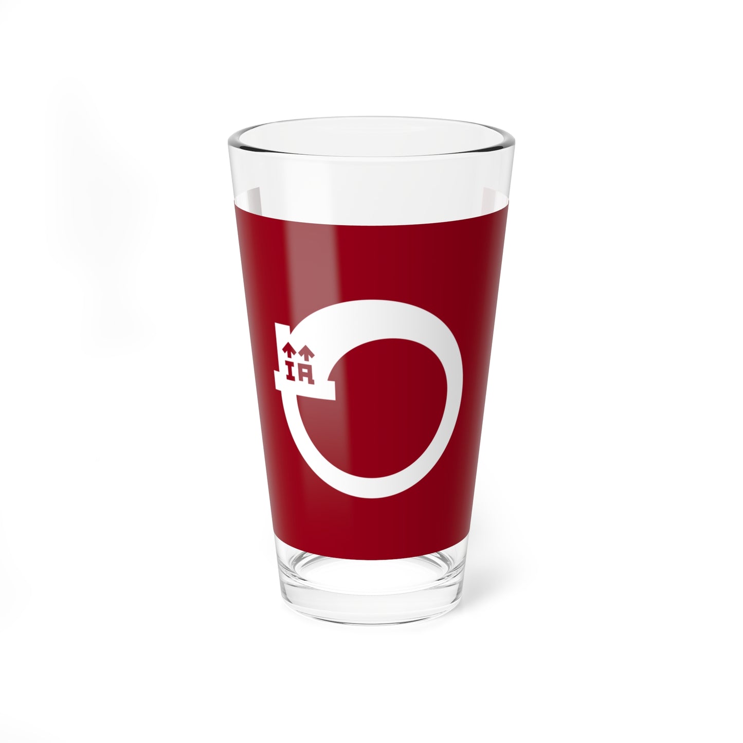 Flag of Chikugo Fukuoka no text (Japan) Pint Glass 16oz