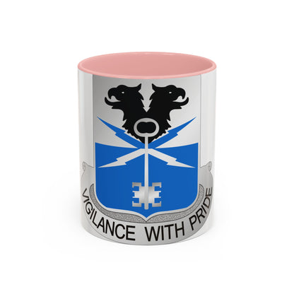 533 Military Intelligence Battalion (U.S. Army) Accent Coffee Mug