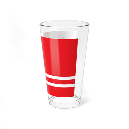 Proposed PRC national flag 004 (China) Pint Glass 16oz