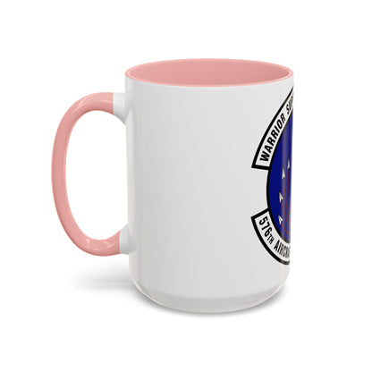 576th Aircraft Maintenance Squadron (U.S. Air Force) Accent Coffee Mug