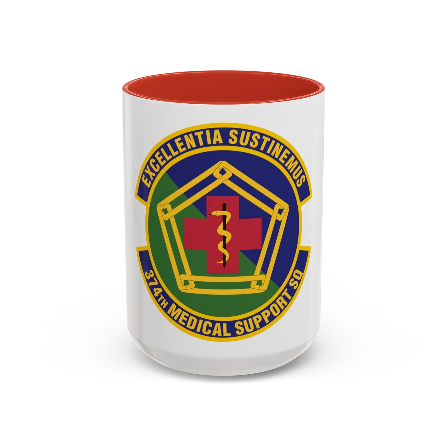 374th Medical Support Squadron (U.S. Air Force) Accent Coffee Mug