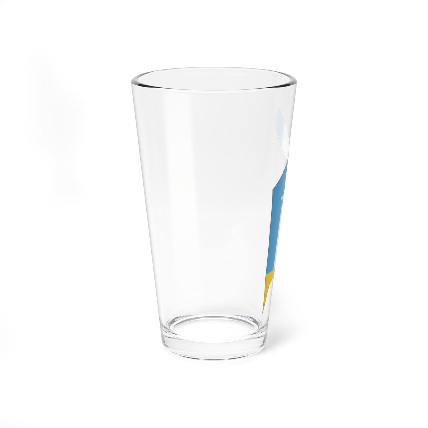 Flag map of Alexandria (Egypt) Pint Glass 16oz
