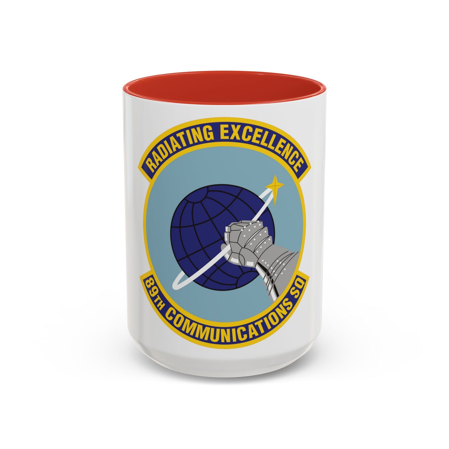 89th Communications Squadron (U.S. Air Force) Accent Coffee Mug