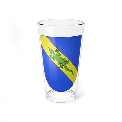 Coinsins-coat of arms (Switzerland) (Coat of Arms) Pint Glass 16oz