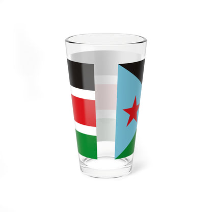 Flag of the SPLA 1983 (South Sudan) Pint Glass 16oz