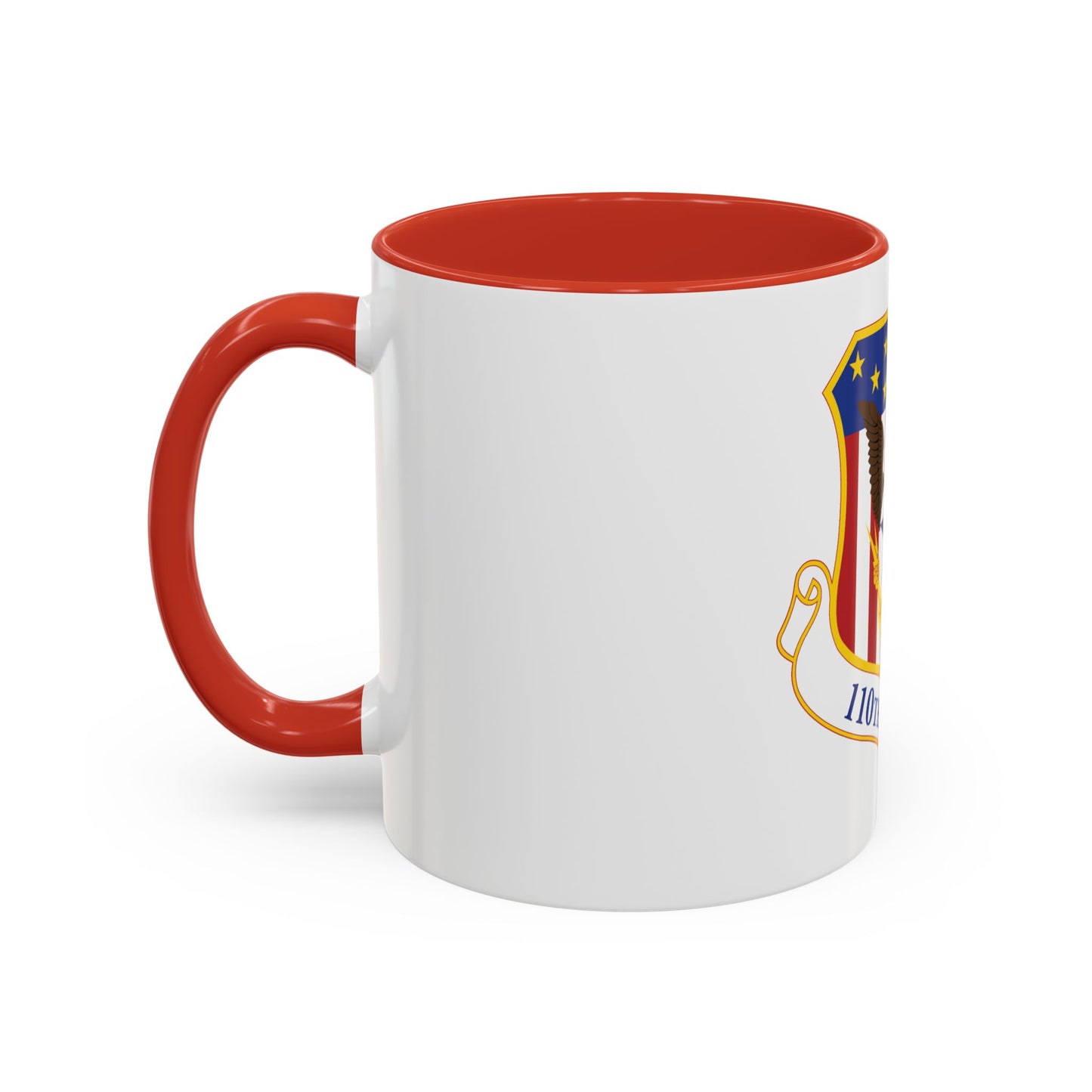 110th Wing emblem (U.S. Air Force) Accent Coffee Mug