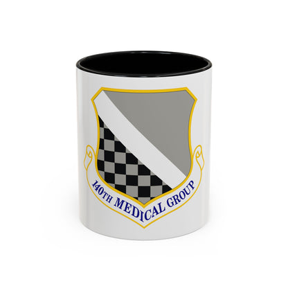 140th Medical Group (U.S. Air Force) Accent Coffee Mug
