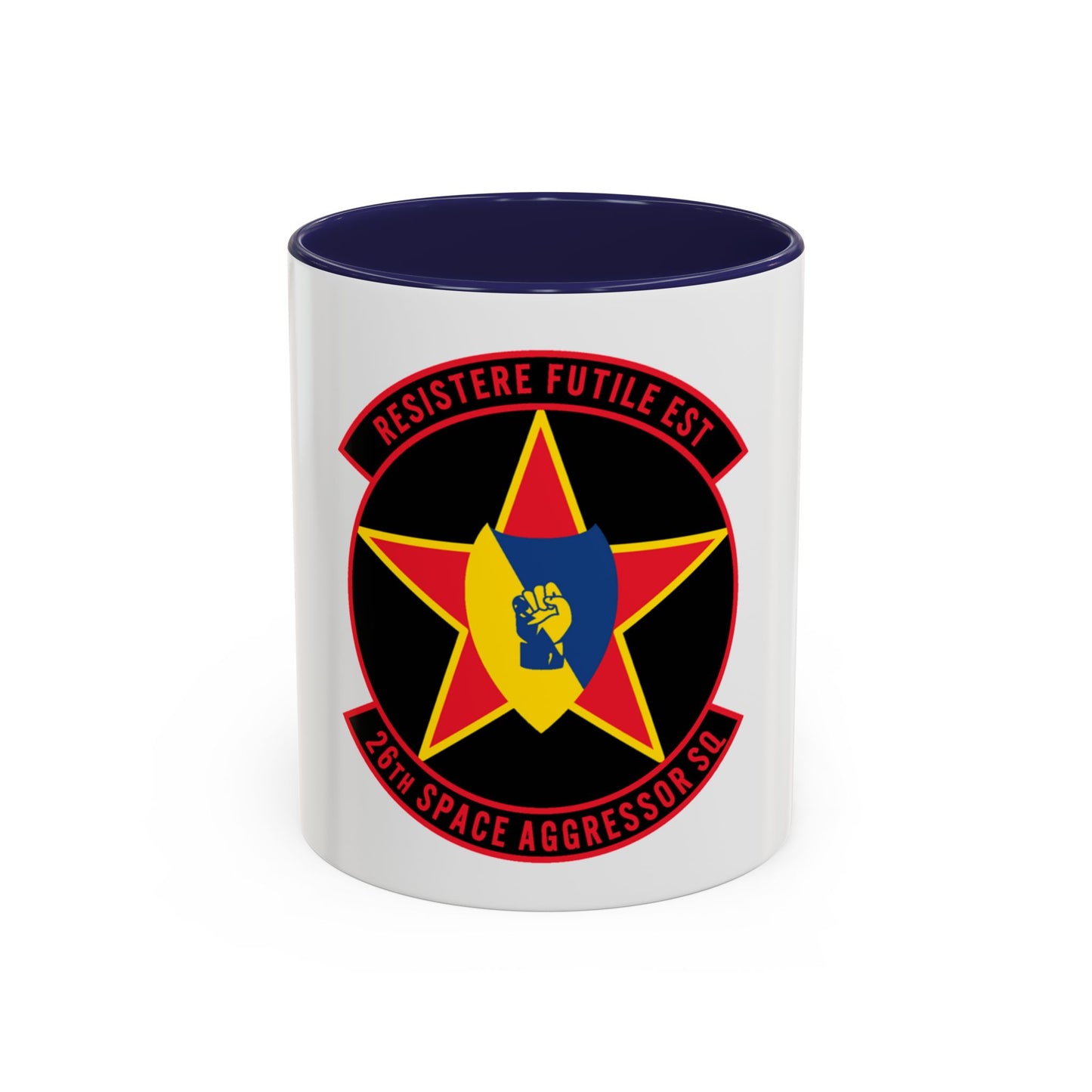 26TH Space Aggressor Sq. v2 (U.S. Air Force) Accent Coffee Mug