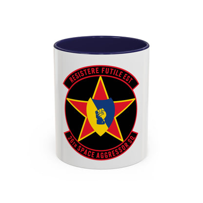 26TH Space Aggressor Sq. v2 (U.S. Air Force) Accent Coffee Mug