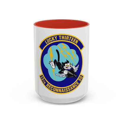 13th Reconnaissance Squadron (U.S. Air Force) Accent Coffee Mug