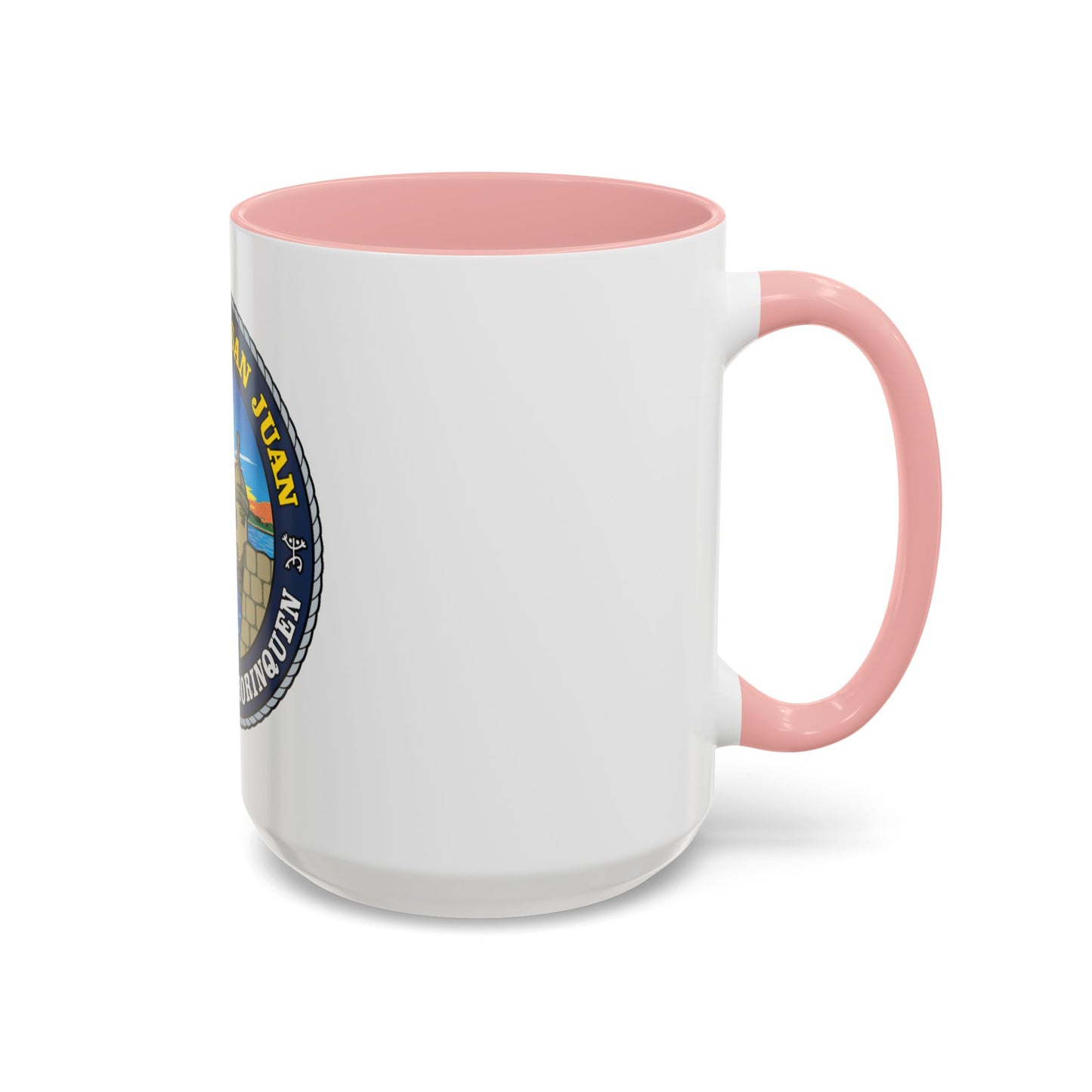 USCG Base San Juan (U.S. Coast Guard) Accent Coffee Mug