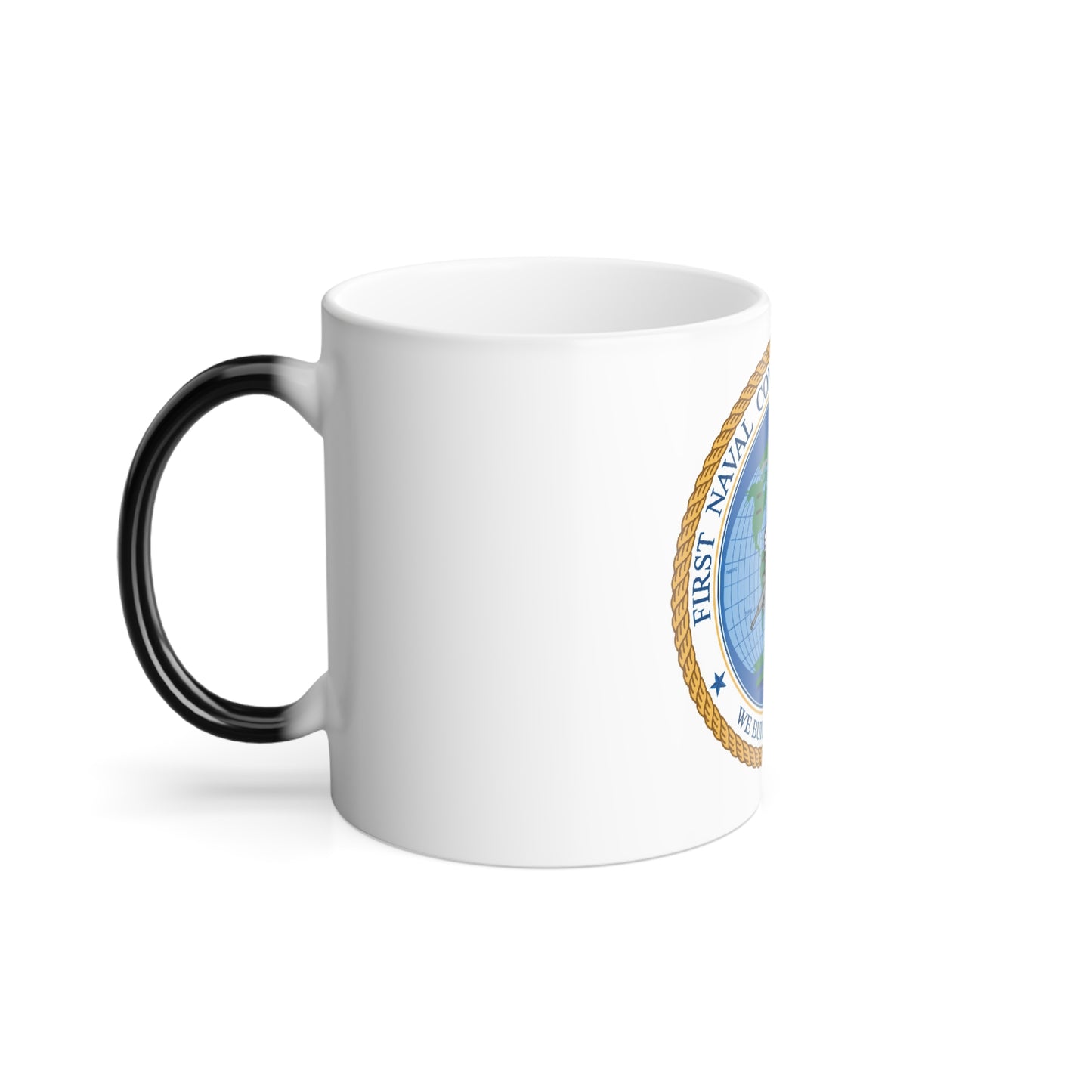 1st Naval Construction Div Seabee (U.S. Navy) Color Changing Mug 11oz