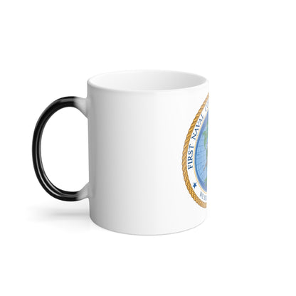 1st Naval Construction Div Seabee (U.S. Navy) Color Changing Mug 11oz