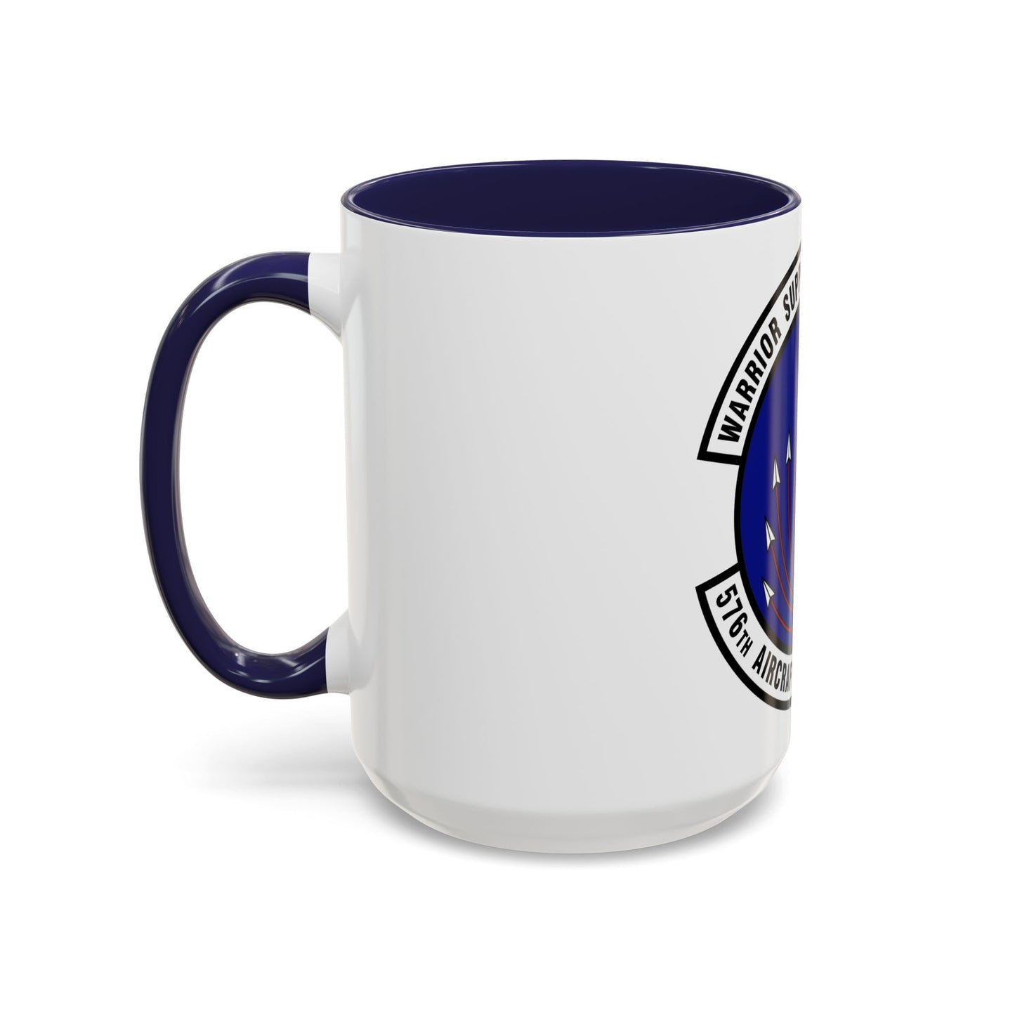 576th Aircraft Maintenance Squadron (U.S. Air Force) Accent Coffee Mug