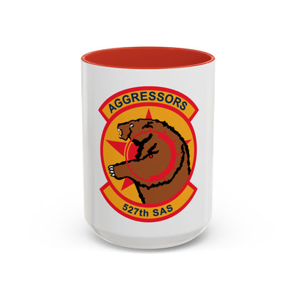527TH SAS AGRESSORS (U.S. Air Force) Accent Coffee Mug