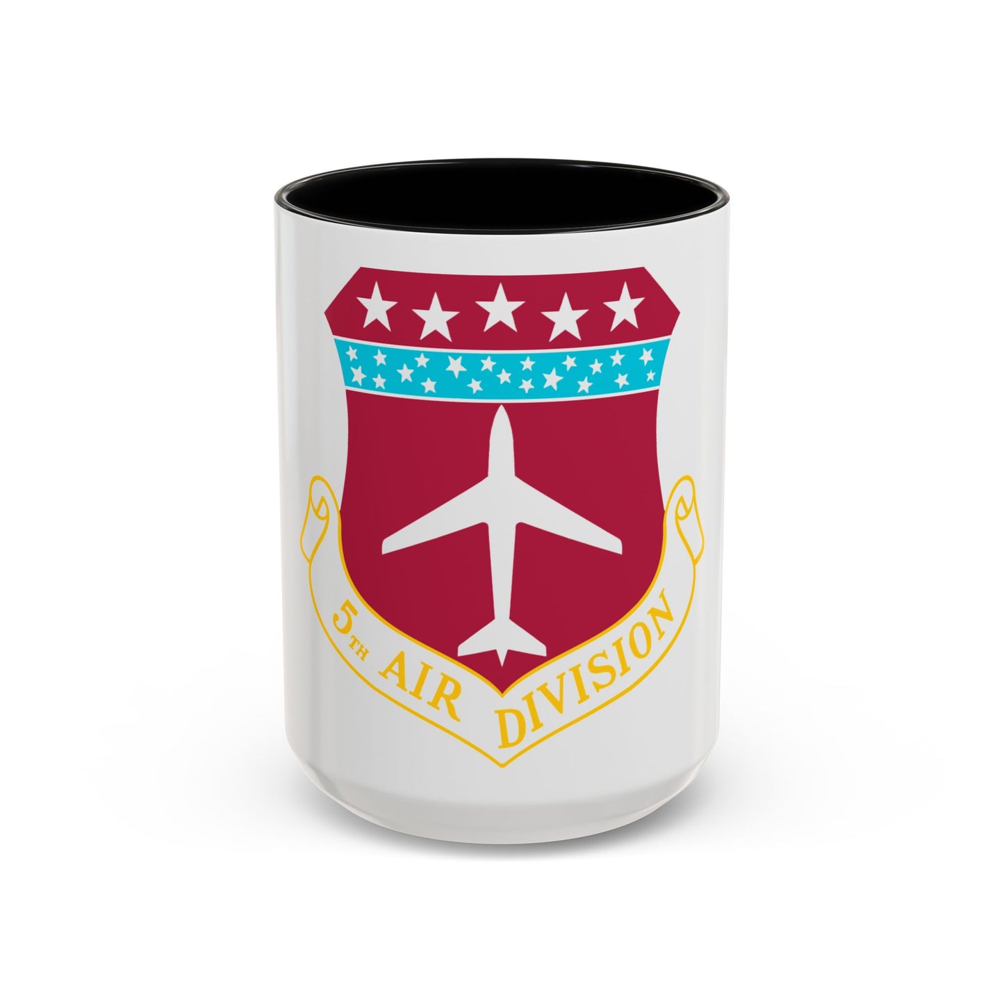 5th Air Division (U.S. Air Force) Accent Coffee Mug