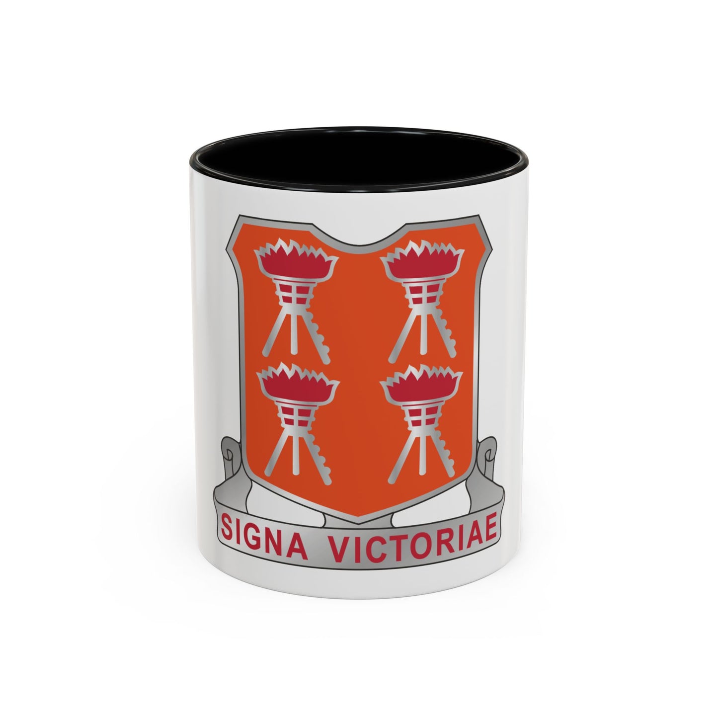 447 Signal Battalion (U.S. Army) Accent Coffee Mug