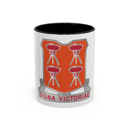 447 Signal Battalion (U.S. Army) Accent Coffee Mug