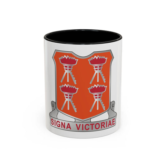 447 Signal Battalion (U.S. Army) Accent Coffee Mug