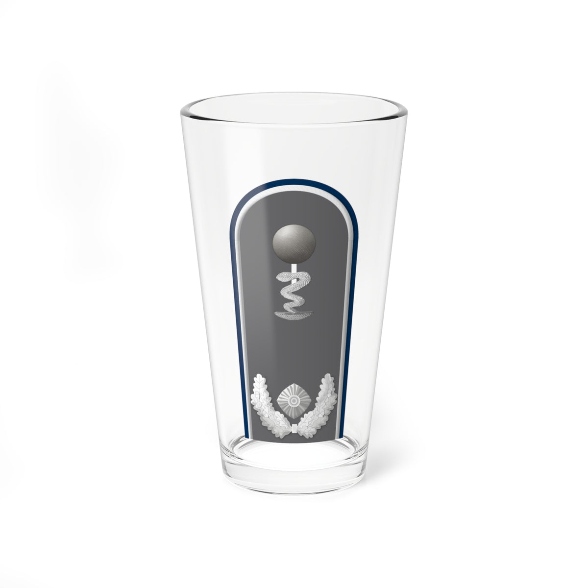 HD H 51d Oberstabsapotheker San PH L (Military Rank) Pint Glass 16oz