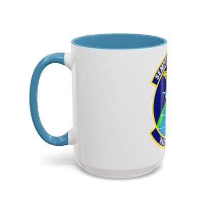 PACAF Air Mobility Operations Control Center (U.S. Air Force) Accent Coffee Mug