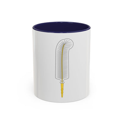 Ostrich Feather Badge - Accent Coffee Mug