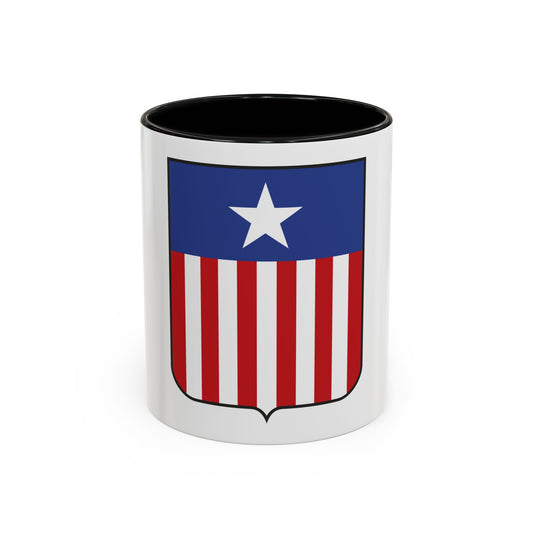 Coat of arms of Liberia in 1889 - Accent Coffee Mug