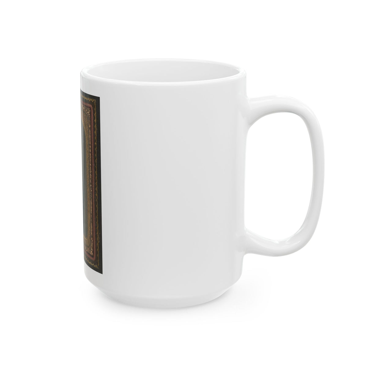 Unidentified African American Soldier In Union Uniform (U.S. Civil War) White Coffee Mug