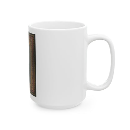 Unidentified African American Soldier In Union Uniform (U.S. Civil War) White Coffee Mug