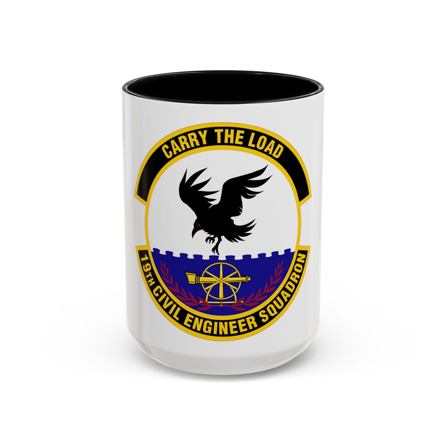 19 Civil Engineer Squadron AMC (U.S. Air Force) Accent Coffee Mug