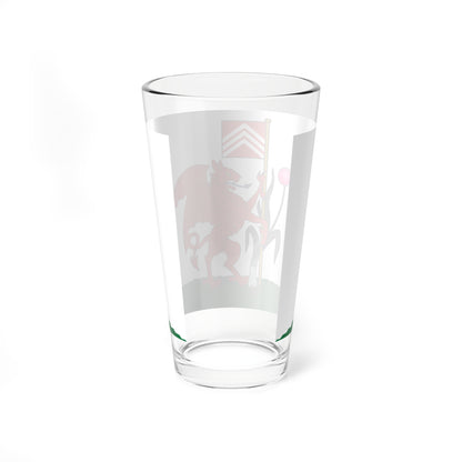 Flag of Cardiff (United Kingdom) Pint Glass 16oz
