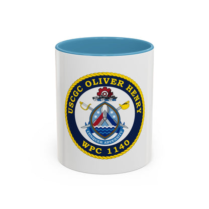USCGC Oliver Henry WPC 1140 (U.S. Coast Guard) Accent Coffee Mug