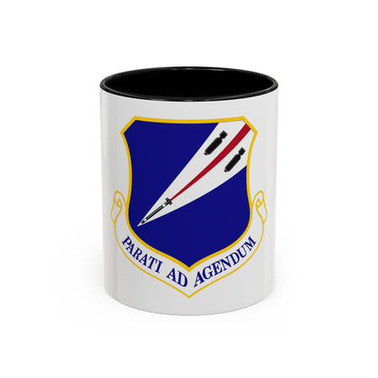 131st Bomb Wing Missouri Air National Guard (U.S. Air Force) Accent Coffee Mug