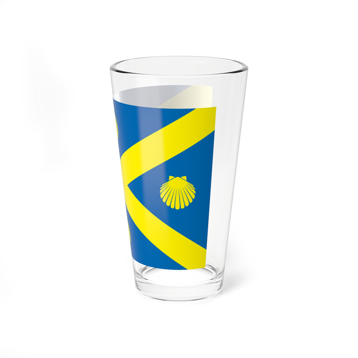 Drapeau Versonnex Ain (France) Pint Glass 16oz