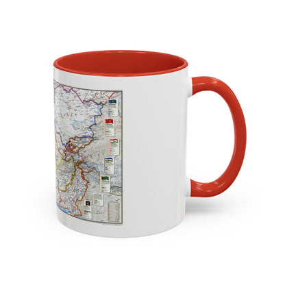 Caspian Region- Promise and Peril (1999) (Map) Accent Coffee Mug