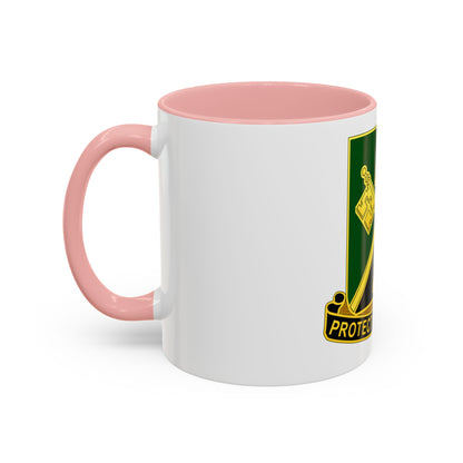 143 Military Police Battalion CAANG (U.S. Army) Accent Coffee Mug