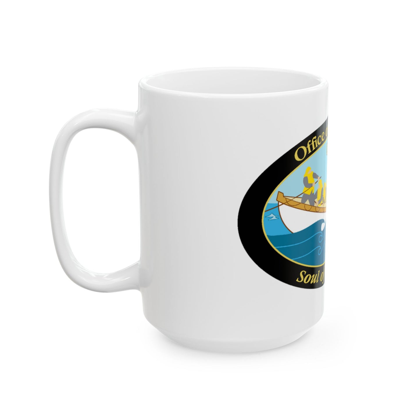 USCG Office of Boat Forces (U.S. Coast Guard) White Coffee Mug