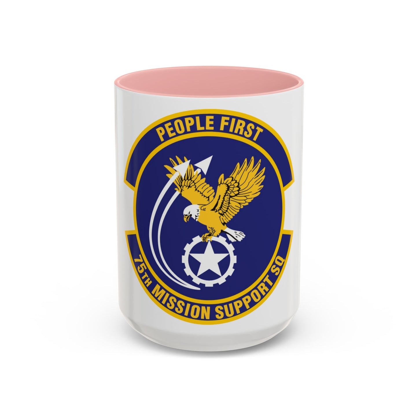 75th Mission Support Squadron (U.S. Air Force) Accent Coffee Mug