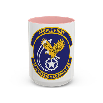 75th Mission Support Squadron (U.S. Air Force) Accent Coffee Mug