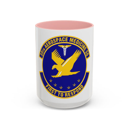 35th Aerospace Medicine Squadron (U.S. Air Force) Accent Coffee Mug