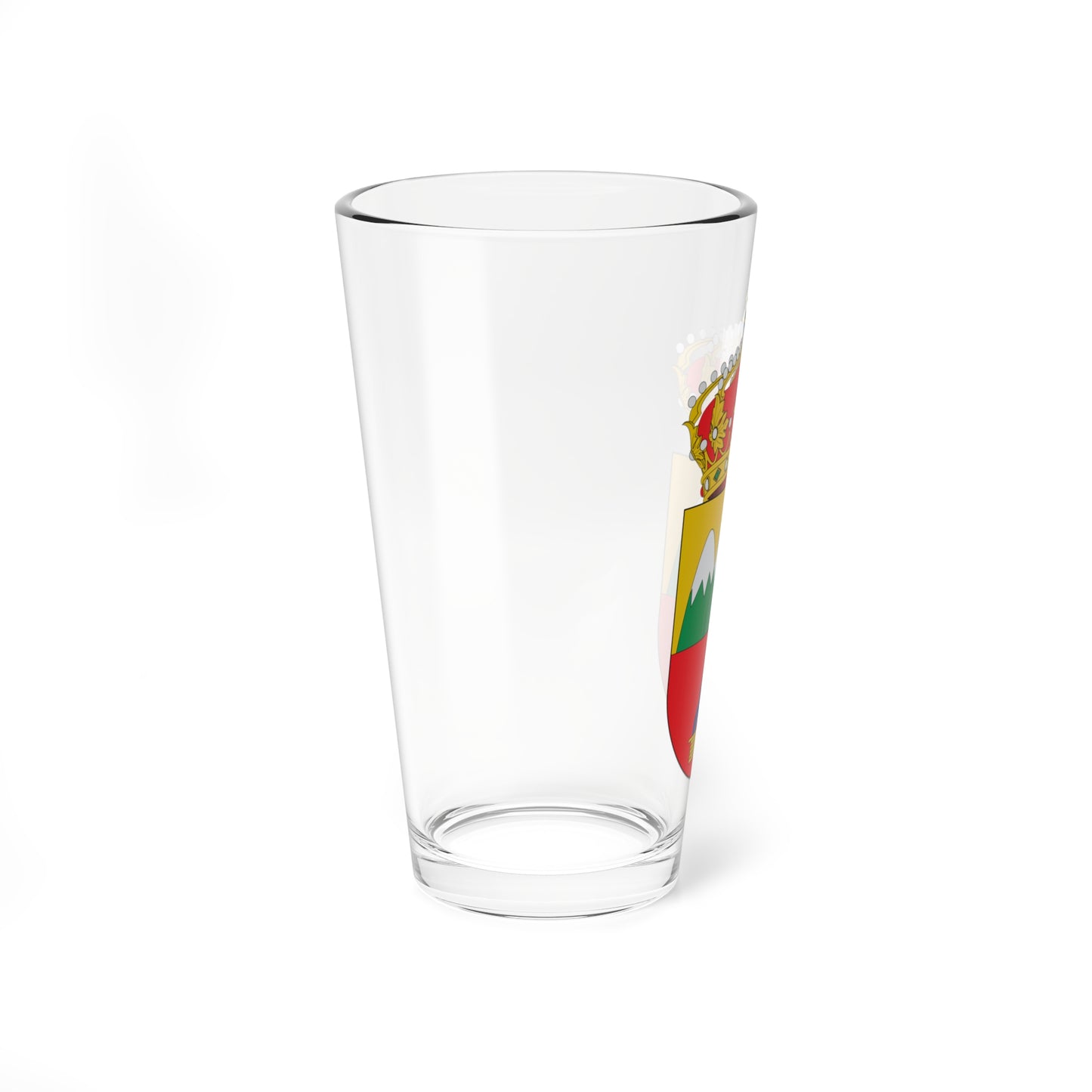 Escudo de Bubión (Spain) (Coat of Arms) Pint Glass 16oz