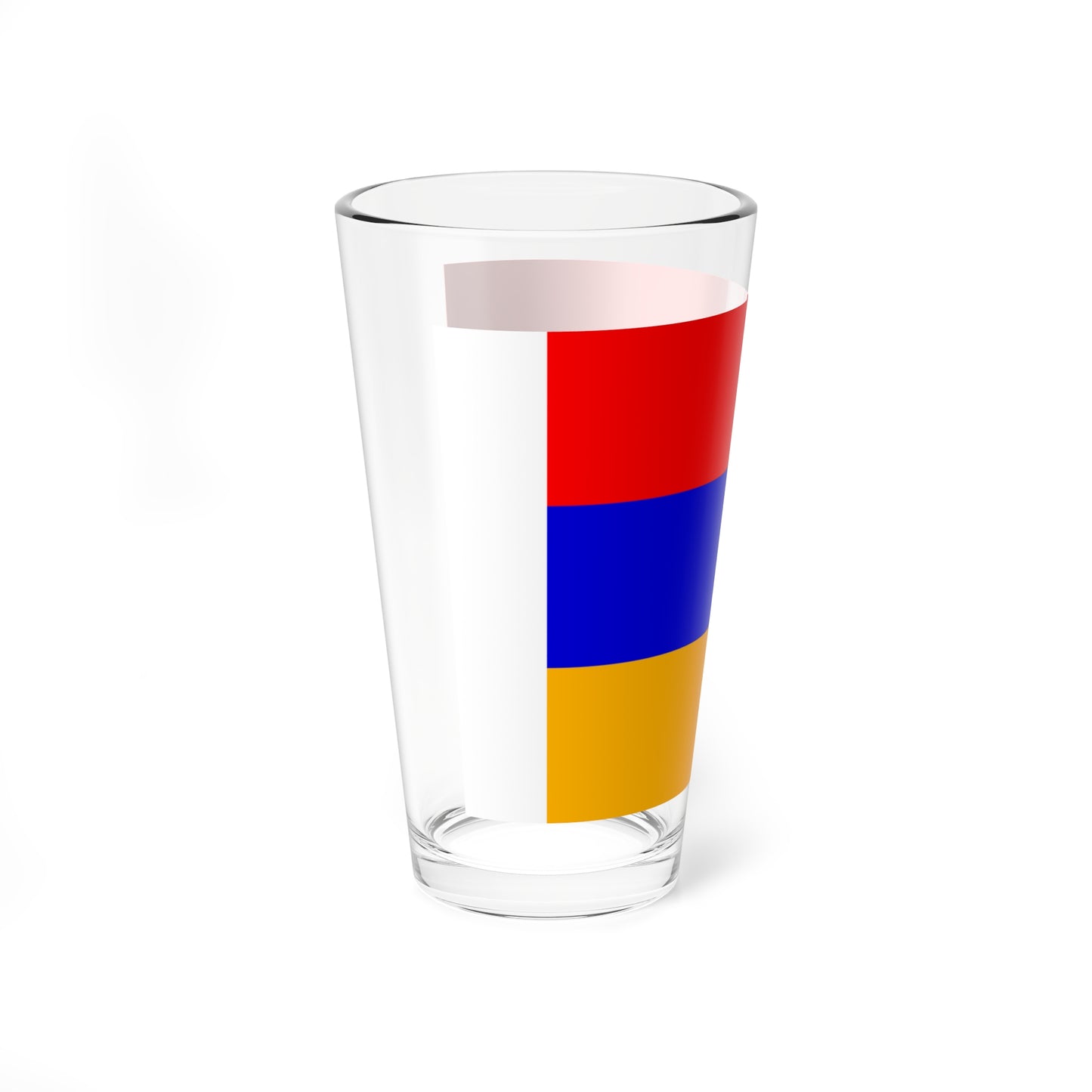 Flag of Myasnikovsky rayon Rostov oblast (Russia) Pint Glass 16oz