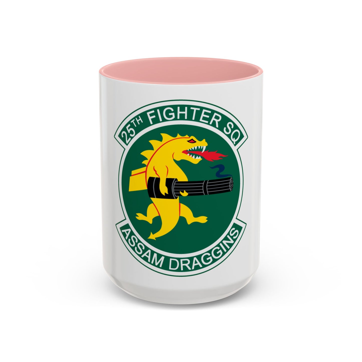 25th Fighters Sq (U.S. Air Force) Accent Coffee Mug