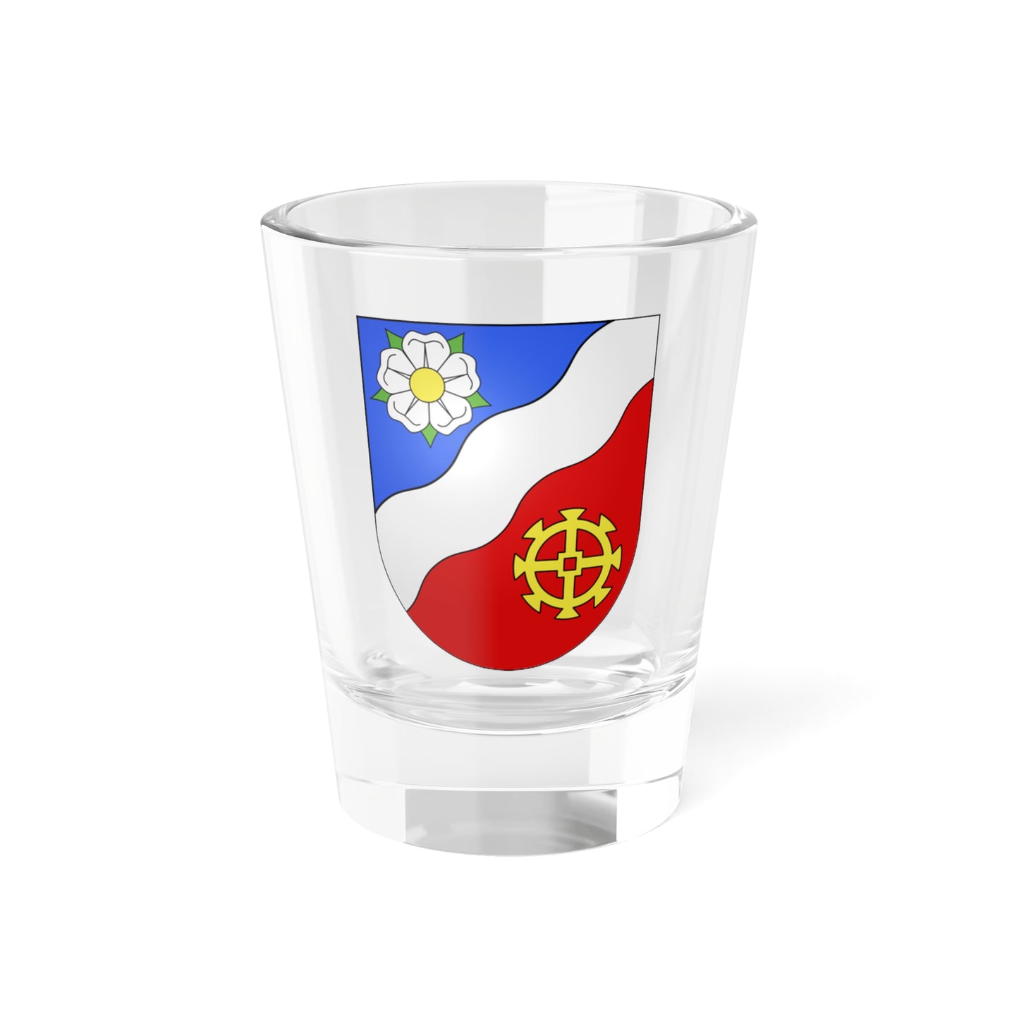 La Sonnaz-coat of arms (Switzerland) (Coat of Arms) Shot Glass 1.5oz